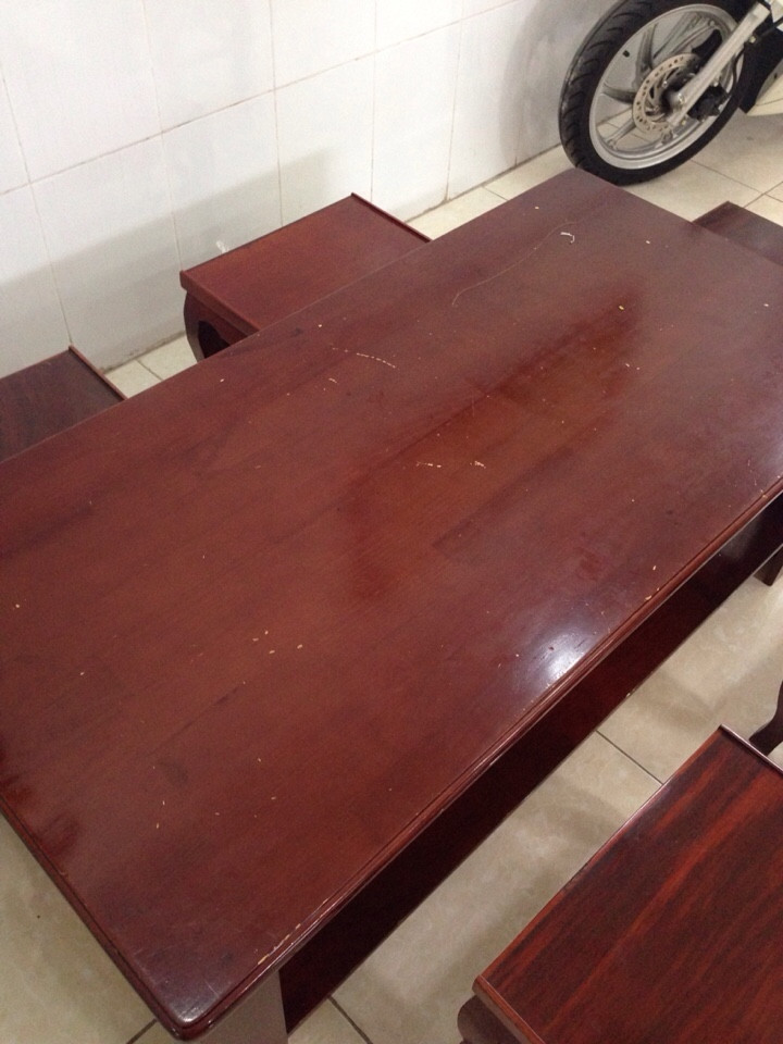 bàn ghế gỗ cũ giá rẻ