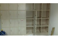 Thanh lý tủ locker MDF 24 ngăn 2m4x1m6